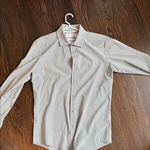 Mizzen+Main Leeward Men's Gray Checkered Shirt